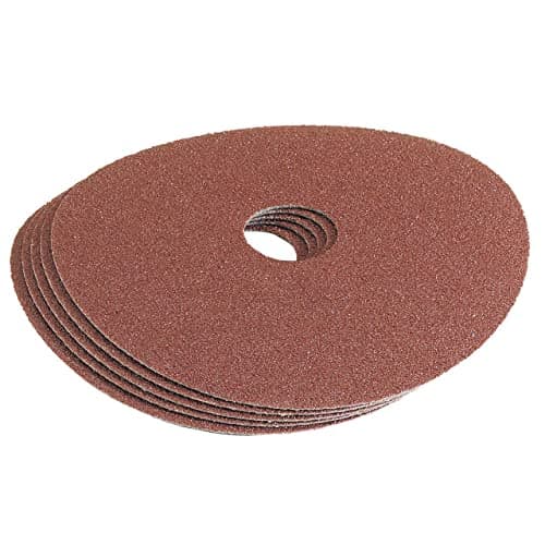 Image of Draper 58617 Aluminium Oxide Sanding Disc, 60 Grit, Blue, 115mm, Pack of 5