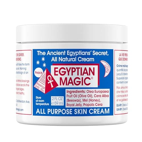 Image of EGYPTIAN MAGIC - All Purpose Face & Body Cream, Moisturising Skin Care for Women & Men, Beauty Balm, Scar Cream aids Tend & Dry Skin, Stretch Marks, Psoriasis & Eczema Calming, 59ml Jar