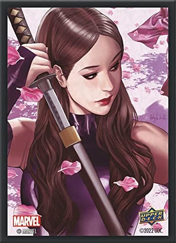 Image of Upper Deck Marvel Card Sleeves, Plastic, 65 Pieces, Matte Finish, Limited Edition