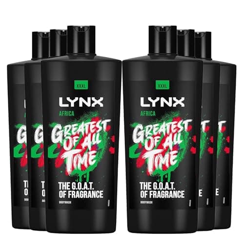 Image of Lynx Shower Gel 12 Hours of Long Lasting Refreshing Fragrance Body Wash with Plant-Based Moisturisers for Men XXXL Size Body Cleanser for Naturally Soft Skin, 700ml (Africa, Buy 6)
