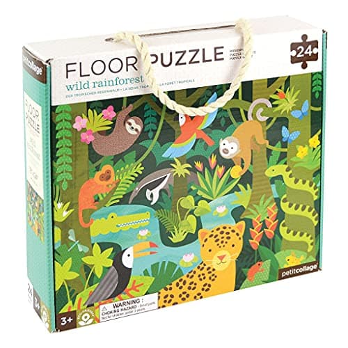 Image of Petit Collage Floor Puzzle | Wild Rainforest