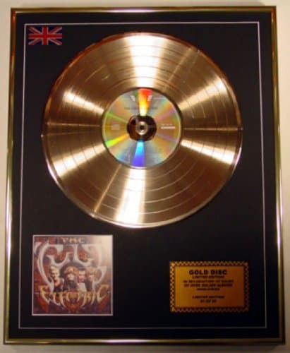 Image of THE CULT/LIMITED EDITION/CD GOLD DISC/ALBUM 'ELECTRIC'