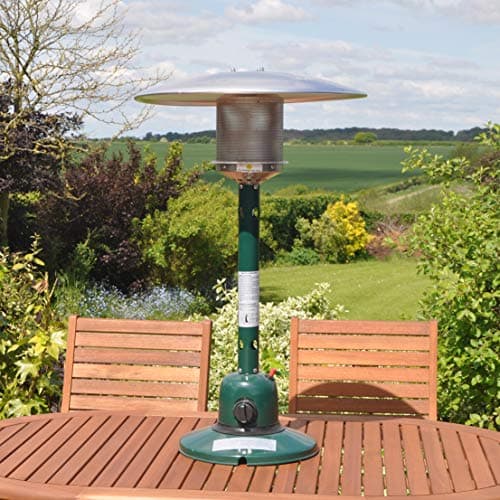 Image of Kingfisher PH300 Garden Outdoor Table Top Patio Heater - Multi-Colour