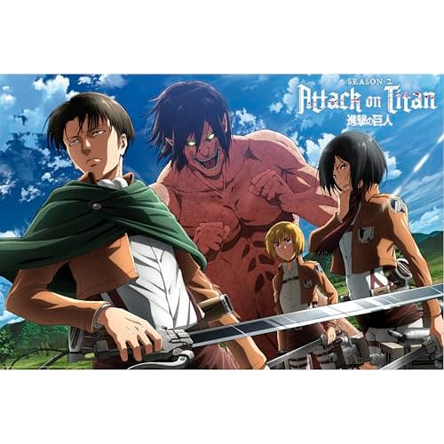 Image of GB eye Attack on Titan Ready to Fight! 61 x 91.5cm Maxi Poster - Shipped Rolled - Art Poster - Wall Posters - Posters & Prints