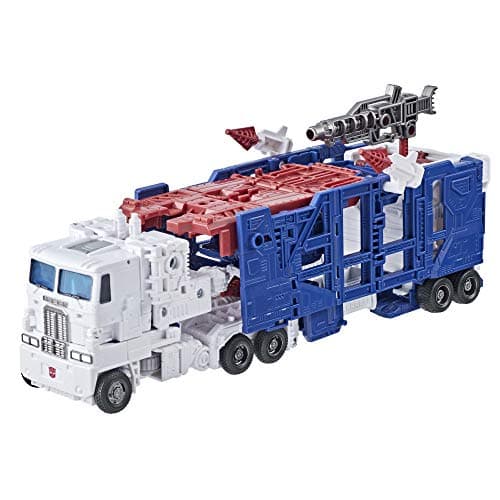 Image of Transformers Toys Generations War Cybertron: Kingdom Leader WFC-K20 Ultra Magnus Action Figure - Kids Ages 8 And Up, 7.5-inch Multicolor F0700