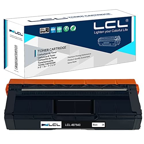 Image of LCL Remanufactured Toner Cartridge 407543 sp c250 sp c250dn sp c250sf SP C261SFNW (1 Black) Replacement for Ricoh sp c250 sp c250dn sp c250sf SP C261SFNW