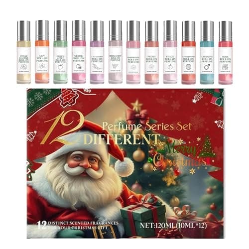 Image of Christmas Perfume Set - (10ml Each) Elegant Fragrances For Women | Travel Size Mini Perfume Bottles | Versatile Fragrance Gift | Elegant Set & Day To Night Use | Collection