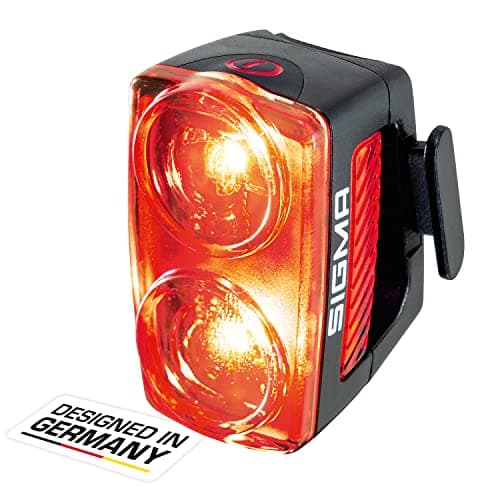 Image of SIGMA Rear Bike Light BUSTER RL 150 - USB Rechargeable | Bike Rear Light with Brake Function & Multiple Modes | IPX4 Waterproof with 150 Lumens & 2000m Visibility | Bike Lights Back