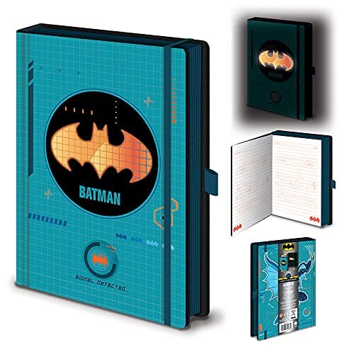 Image of empireposter Batman Bat Tech Novelty Premium Notebook in A5 Format 15 x 21 cm