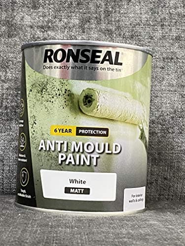 Image of Ronseal Problem Wall Paints White Matt Anti-Mould Paint 750ml
