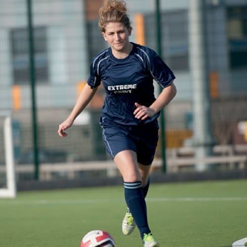 Image of Precision Lyon Training Shirt & Short Set 42-44 Navy/white