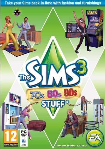Image of The Sims 3: 70s, 80s and 90s Stuff (PC DVD)