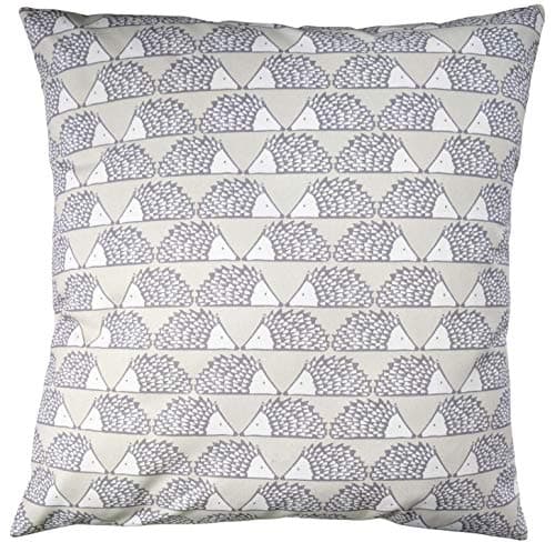 Image of Cushion Cover in Scion Mini Spike The Hedgehog Grey 16"