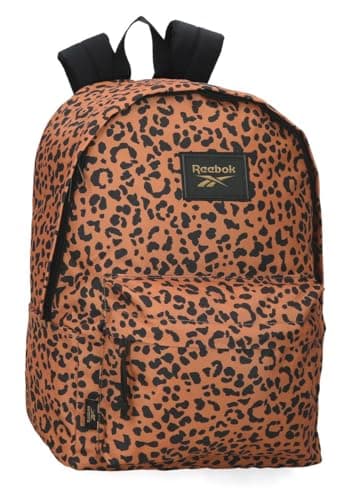 Image of Reebok Brooklyn Colors Backpack for 15.6-Inch Laptop, Brown, 31.5 x 45 x 15 cm, 21.26 L, Polyester by Joumma Bags