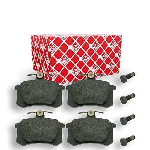Image of febi bilstein 16144 Brake Pad Set with bolts, 1 unit