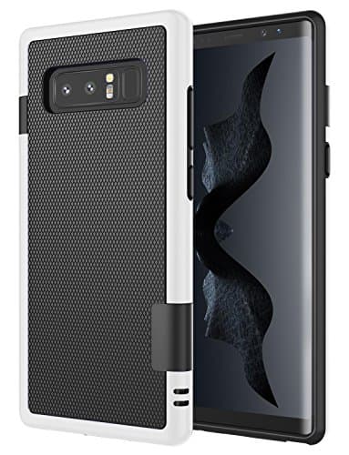 Image of Jeylly Galaxy Note 8 Case, Note 8 Cover, [3 Color] Slim Hybrid Impact Rugged Soft TPU & Hard PC Bumper Shockproof Protective Anti-slip Case Cover Shell for Samsung Galaxy Note 8 SM-N950 - Black