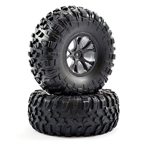 Image of Ftx Outlaw Pre-mounted Wheels And Tyres - Black