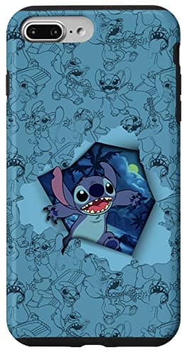 Image of Disney Lilo & Stitch Tropical Breakout featuring Angel Case for iPhone 7 Plus/8 Plus