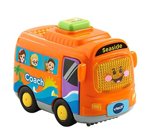 Image of VTech Toot-Toot Drivers Coach | Interactive Toddlers Toy for Pretend Play with Lights and Sounds | Suitable for Boys & Girls 12 Months, 2, 3, 4 + Years, English Version