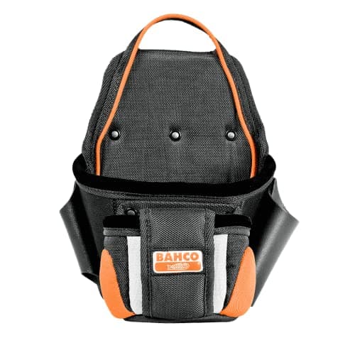 Image of Bahco 4750-2PP-1 Two Pocket Fixings Pouch, Multi-Colour
