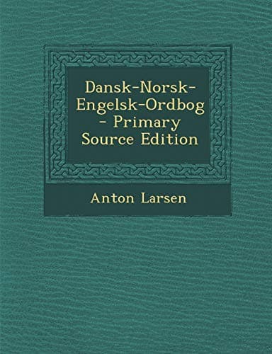 Image of Dansk-Norsk-Engelsk-Ordbog