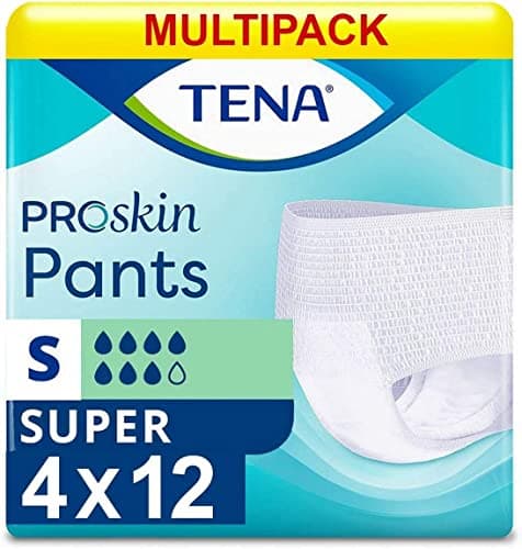 Image of Tena Pants ProSkin Super Small | Incontinence Pants- 4 Packs of 12