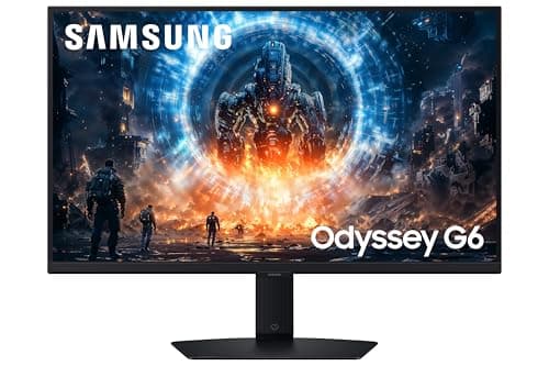 Image of Samsung Odyssey Gaming G6 LS27FG606EUXXU 27" QHD 1ms 350Hz Gaming Monitor - 2560x1440, HDMI 2.1, Displayport, VESA DisplayHDR 400, Height Adjust