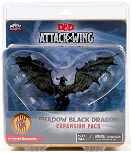 Image of Dungeons and Dragons D and D Attack Wing Wave 2 Shadow Black Dragon Board Game