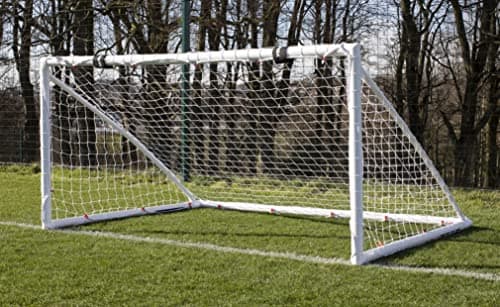 Image of Samba 12' x 6' Fold-a-Goal with Locking System Football Goal, White
