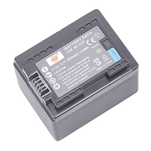 Image of BP-727 DSTE Rechargeable Li-ion Battery Compatible For Canon BP-718 BP-727F VIXIA HF M50 M52 M56 M60 M500 M506 R86 R306 R406 R506 R600 R606 R706 R800 R806 SLR Camera