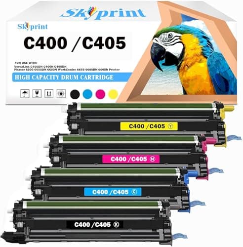 Image of Versalink C400 C405 Drum Unit Imaging Unit Replacement for Xerox 108R01121 Drum use for Versalink C400 C405 Phaser 6600 6600DN Workcentre 6655 6605 Drum Cartridge