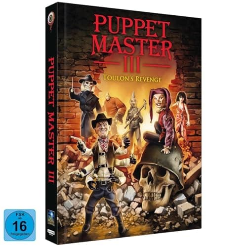 Image of Puppet Master 3 - Toloun‘s Revenge - Mediabook - Cover A (2-Disc Special Uncut Edition) (4K Ultra HD & Blu-ray)