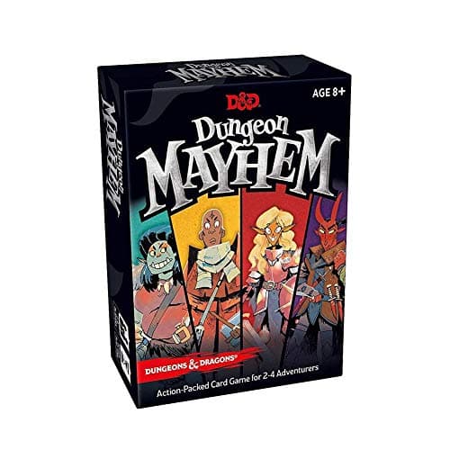 Image of Dungeons & Dragons: Dungeon Mayhem Card Game, Multicolor, 2.49 x 9.91 x 12.7 cm