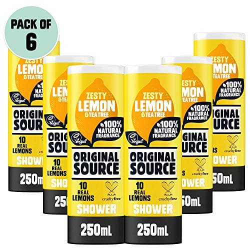 Image of Original Source Shower Gel Lemon and Tea Tree 250ml Pack of 6