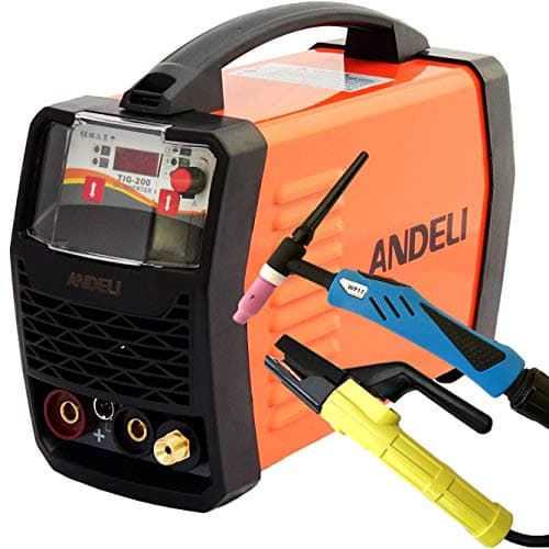 Image of 200AMP TIG & MMA/ARC/Stick 2 in 1 DC Inverter Welder Welding Machine with HF ARC Start, Digital Control, HIGH Duty Cycle 60% + Accessories