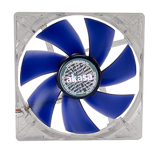 Image of Akasa 120mm Emperor Blue | Silent Colour Series Fan | 120mm PC Case Fan | AK-191-BL