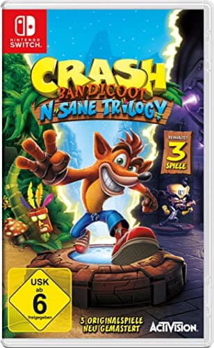 Image of Crash Bandicoot N.Sane Trilogy - [Nintendo Switch]