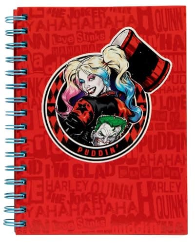Image of DC Comics: Harley Quinn Spiral Notebook (Spiral Journal)