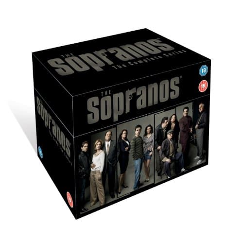 Image of The Sopranos - HBO Complete Seasons 1, 2, 3, 4, 5 & 6 With Exclusive Special/Bonus Features, Extras, Inteviews, Biographies & Audio Commentaries (28 Sisc Box Set) [DVD]