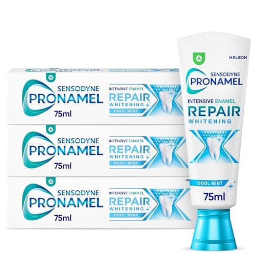 Image of Sensodyne Pronamel Enamel Care Intensive Repair Whitening Toothpaste, 75 ml (Pack of 3)