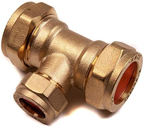 Image of 22mm x 22mm x 15mm Compression Reducing Tee