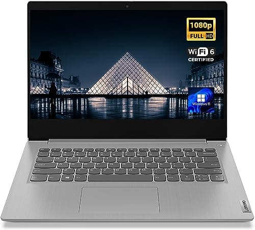 Image of Lenovo IdeaPad 3 14" FHD Display, Intel Core i3-1115G4 Processor, 8GB RAM, 256GB SSD, Wi-Fi 6 & Bluetooth, Webcam, HDMI, SD Card Reader, Windows 11