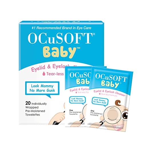 Image of OCuSOFT Baby Eyelid and Eyelash Cleanser, Pre-Moistened Towelette, 20 Count