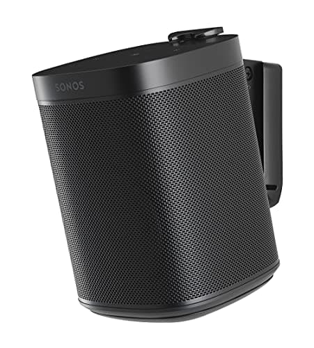 Image of Mountson Wall Mount for Sonos One, SL & Play:1 (Twin Pack, Black)