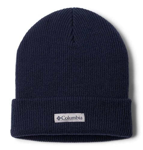 Image of Columbia Unisex Whirlibird Cuffed Beanie, Beanie, Collegiate Navy/Logo, One Size