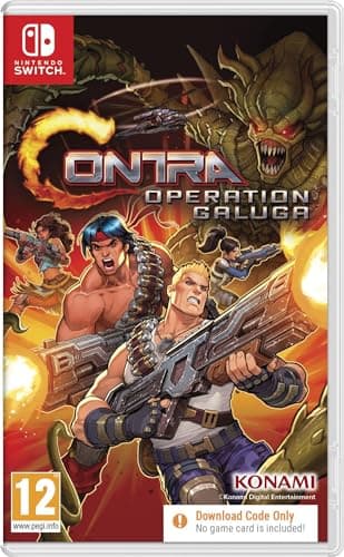 Image of Contra: Operation Galuga (Download Code in Box) - Switch