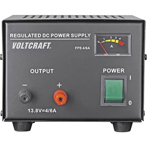 Image of VOLTCRAFT FSP-1134 55W Fixed Voltage Linear Power Supply, Bench, 13.8Vdc 4A