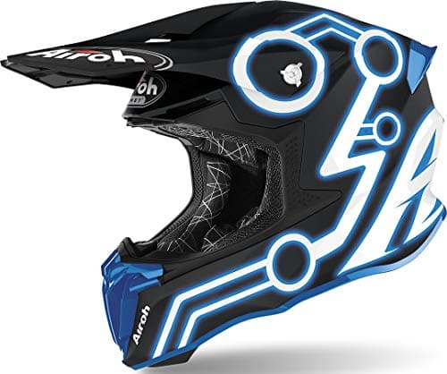 Image of Airoh HELMET TWIST 2.0 NEON BLUE MATT M