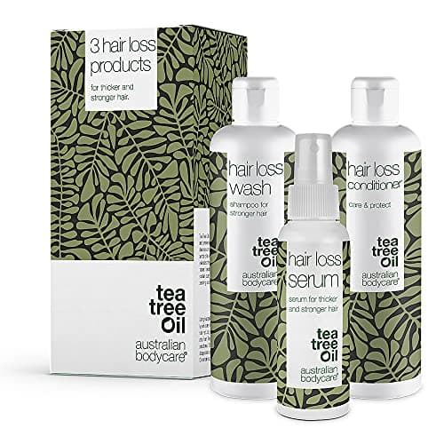 Image of The Hair Loss Kit – 3 products Ideal for women and men with hair loss problems | Inside the kit: Hair loss Serum 100ml, Hair loss shampoo 250ml and Hair Loss Conditioner 250ml from Australian Bodycare