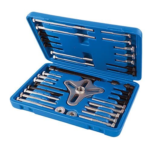 Image of Silverline Harmonic Balancer Puller Set 46pce 40 - 93mm (515011), Silver